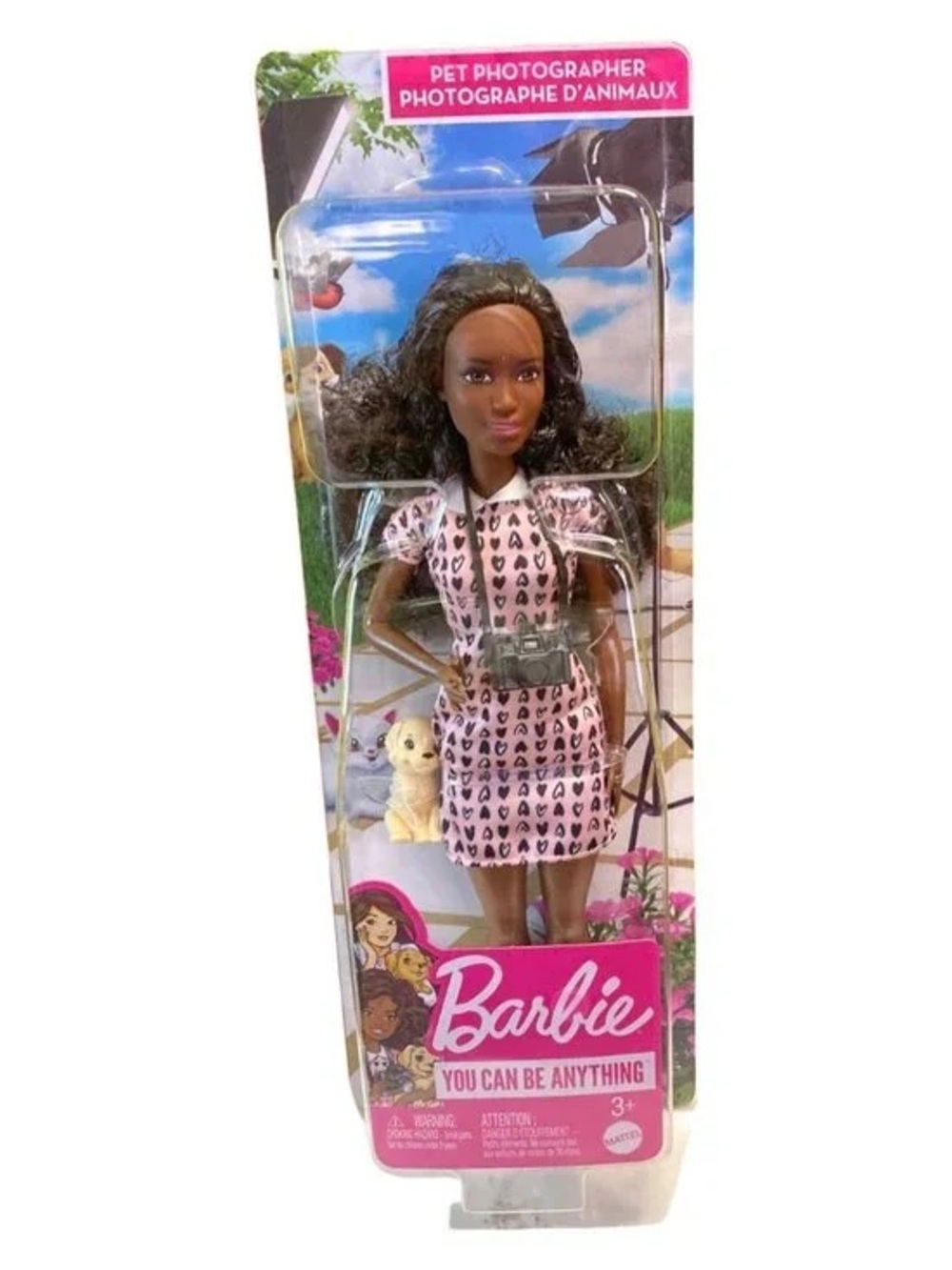 Barbie: You Can Be Anything - Pet Photographer Fashion Doll by Mattel Toys